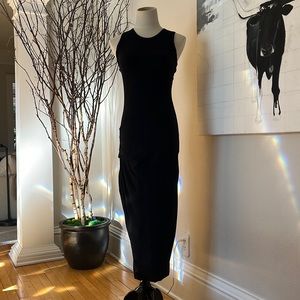 James Perse dress Black knit